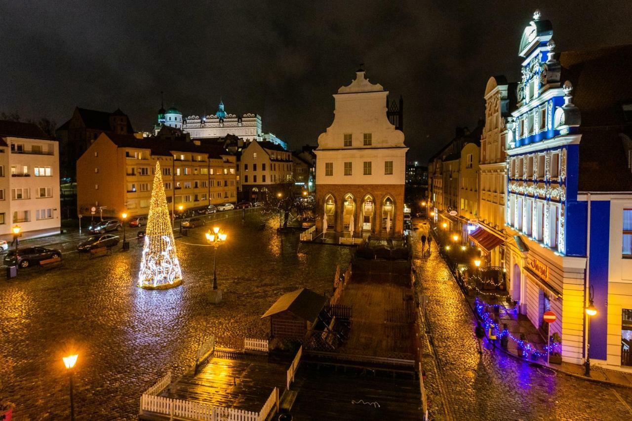 שצ'צ'ין Apartament Rynek Sienny 2 מראה חיצוני תמונה